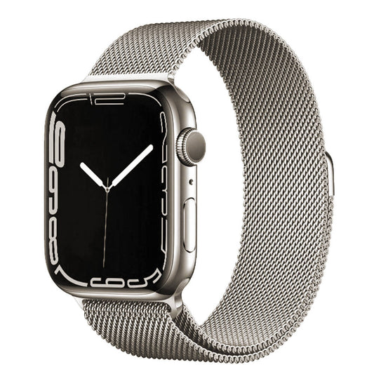 Apple Watch Milano Metal Kordon - Silver