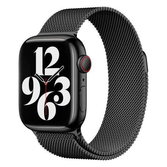 Apple Watch Milano Metal Kordon - Black