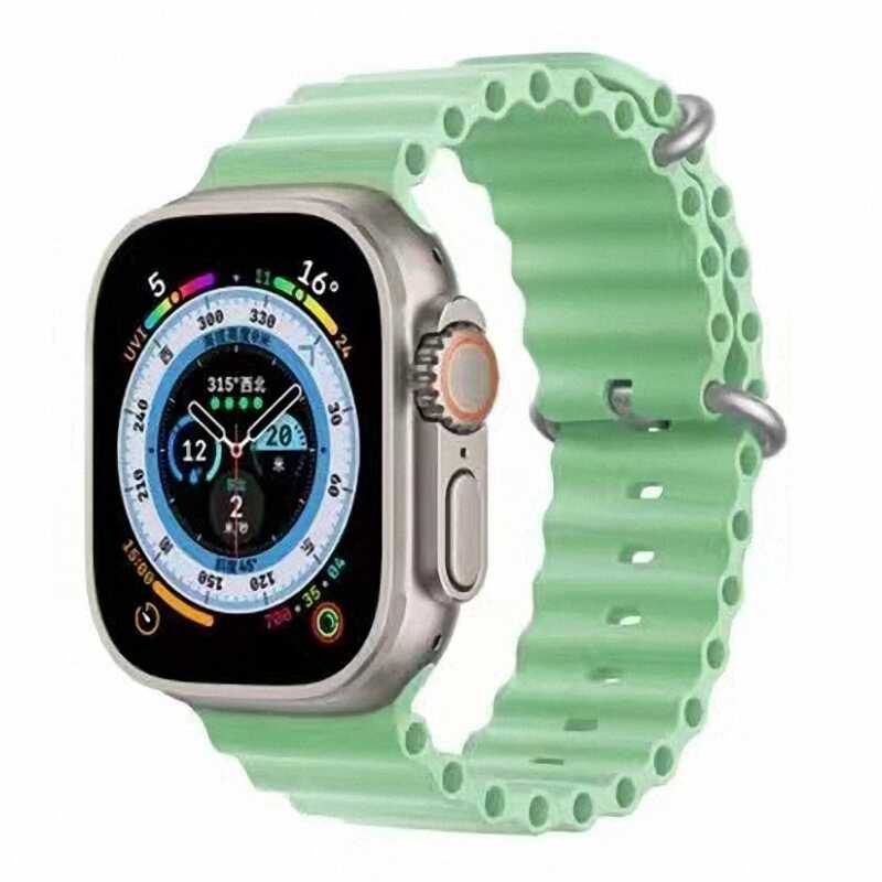 Apple Watch Sydney Serenity Silikon Kordon - Green