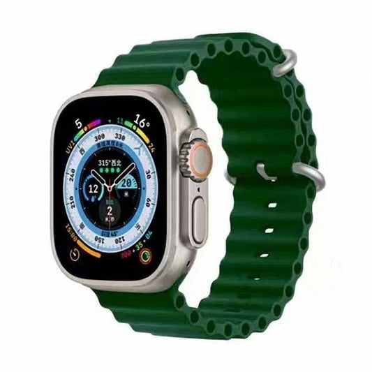 Apple Watch Sydney Serenity Silikon Kordon - Dark Green