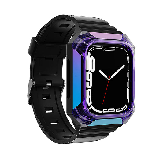 Apple Watch Berlin Shield Kasa Koruyuculu Kordon - Purple