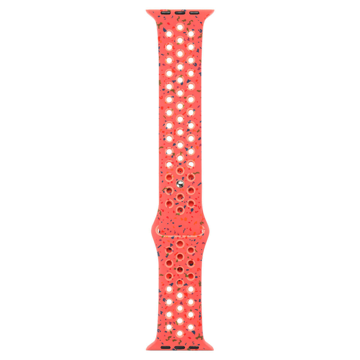 Apple Watch Barcelona Speckle Silikon Kordon - Orange