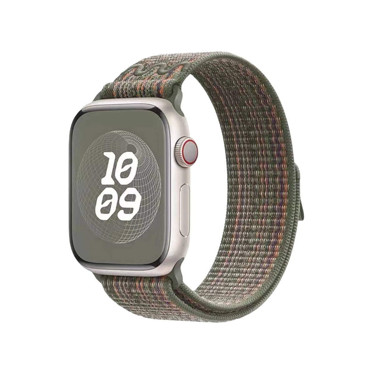 Apple Watch Rio Weave Hasır Kordon - Bottle Green