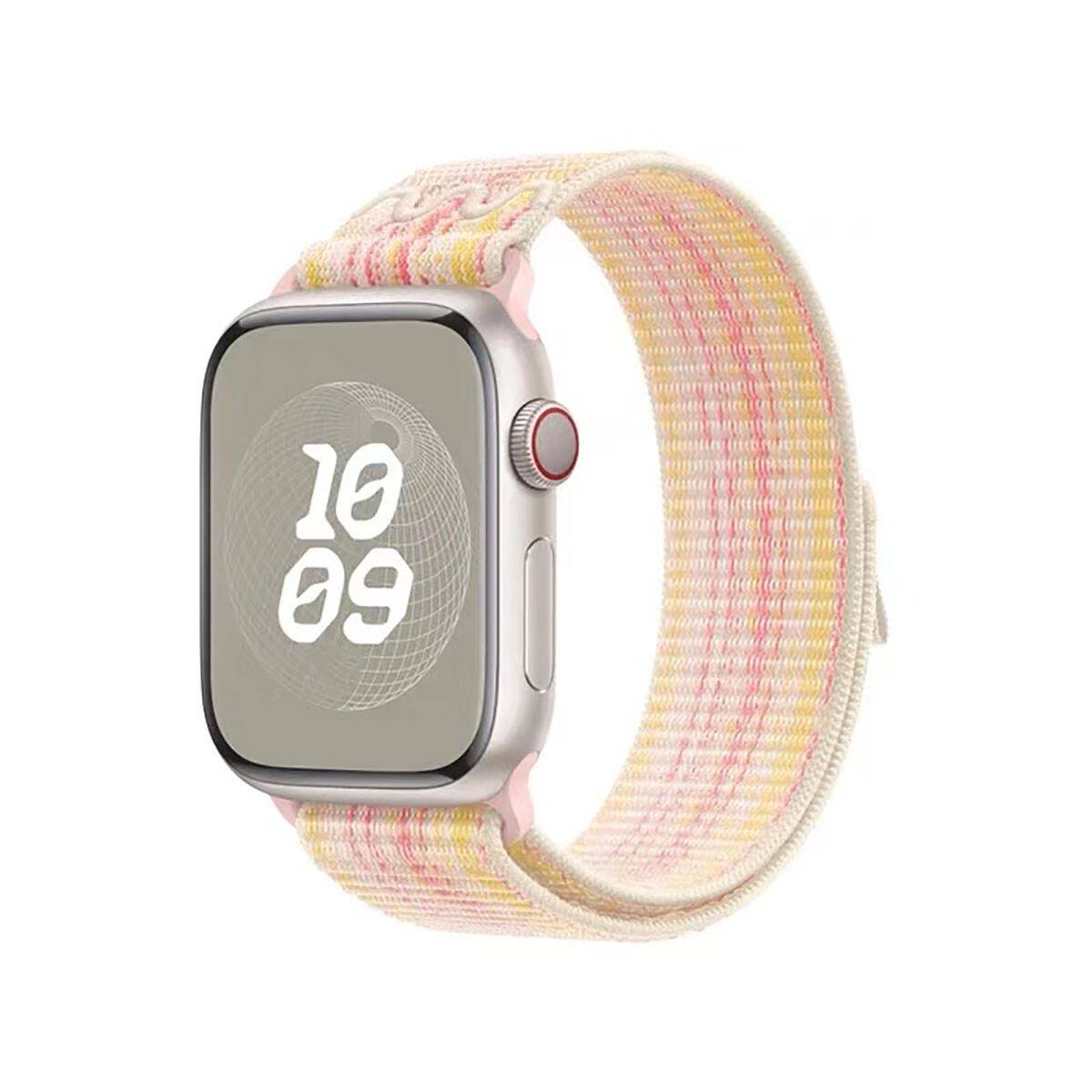 Apple Watch Rio Weave Hasır Kordon - Pink