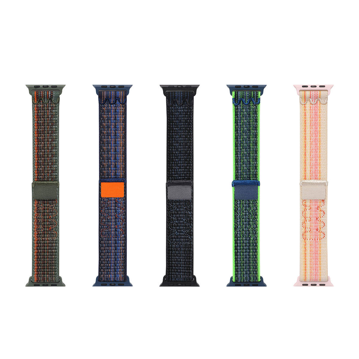 Apple Watch Rio Weave Hasır Kordon - Midnight