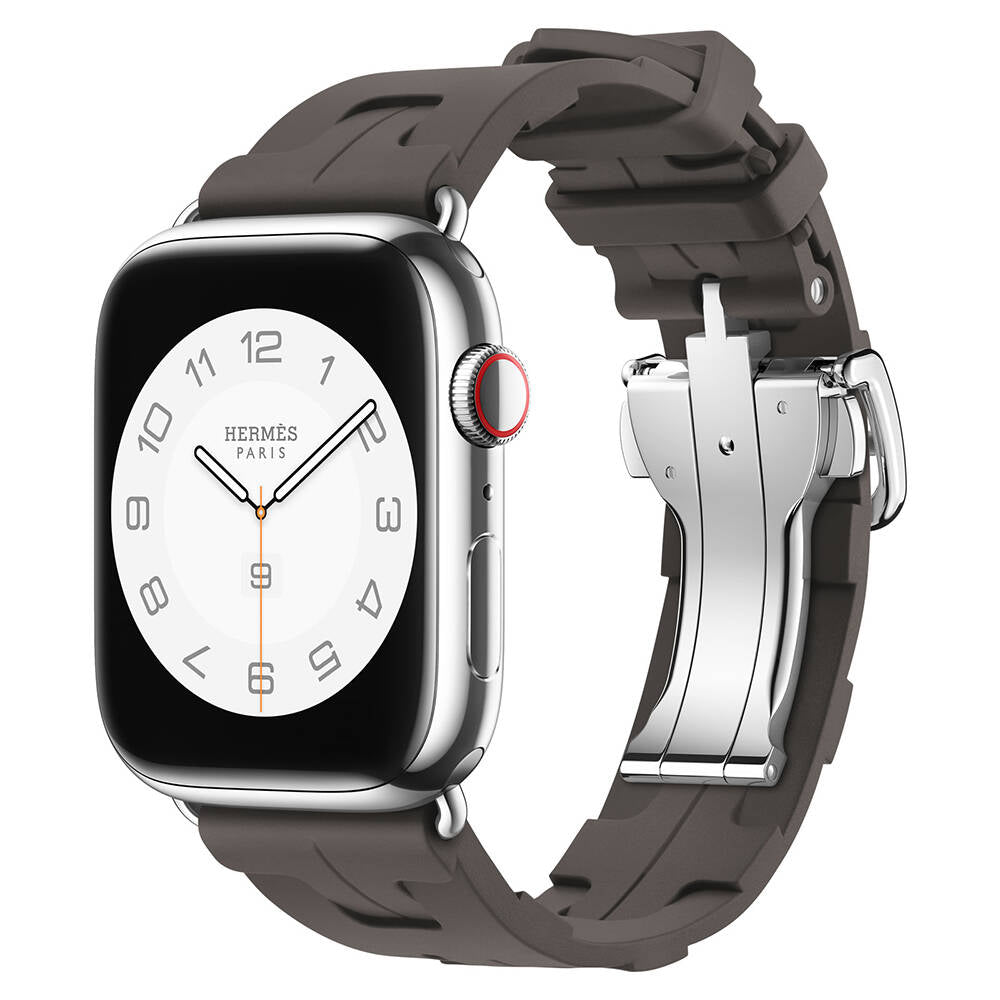 Apple Watch Tokyo Pulse Silikon Kordon - Slate