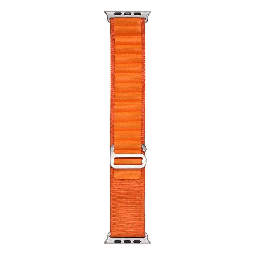 Apple Watch Bodrum Hasır Kordon - Orange