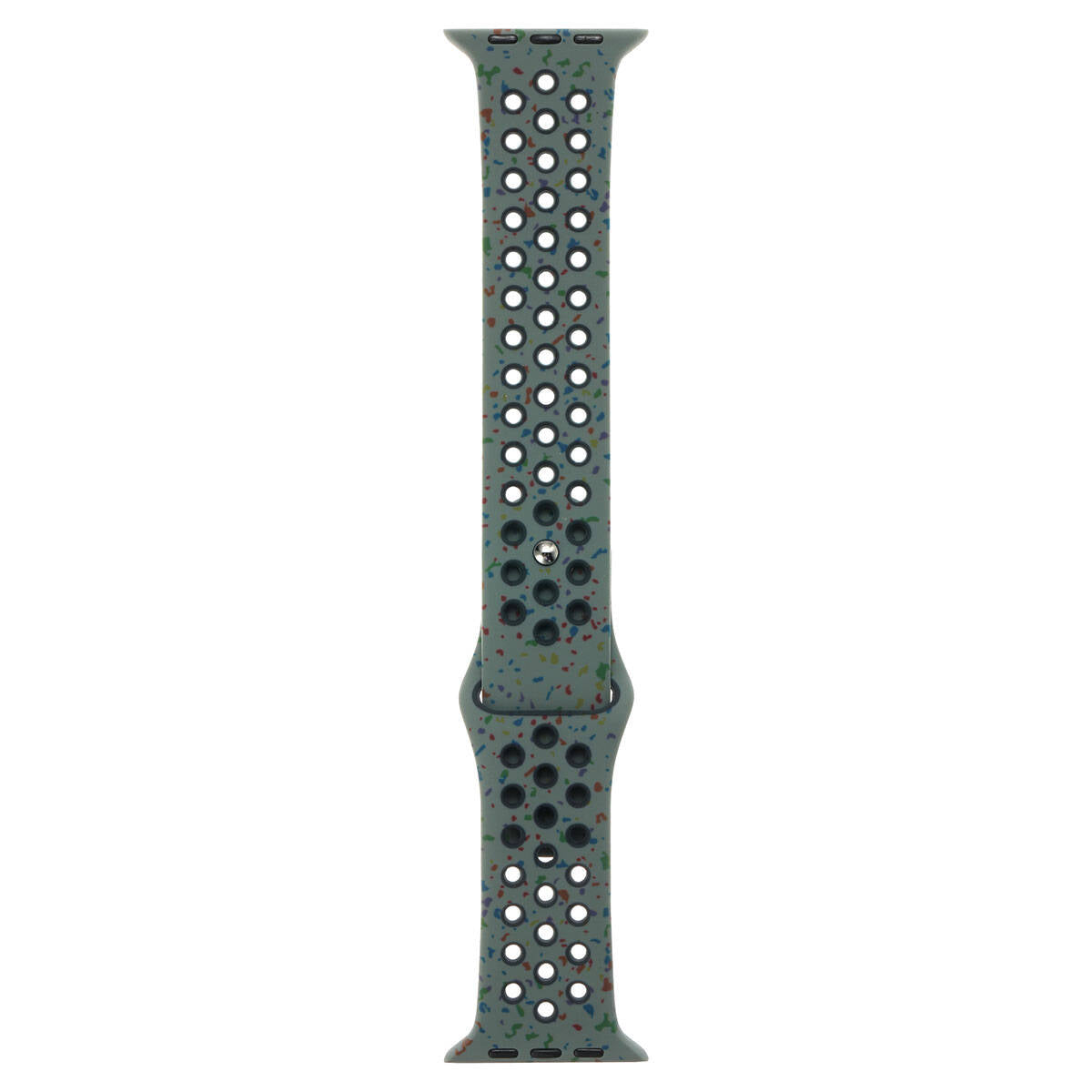 Apple Watch Barcelona Speckle Silikon Kordon - Green